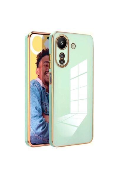 Bodycell Gold Plated - Θήκη Σιλικόνης Xiaomi Redmi 13C 4G / Poco C65 - Mint G...
