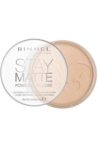 RIMMEL LONDON Set 2 x Pudra Stay Matte, 005 Silky Beige, 14 g