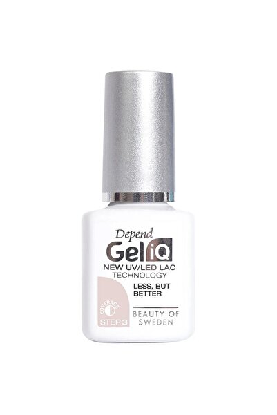 Depend Set 2 x Oja Semipermanenta Gel IQ UV LED, Less but Better, 5 ml