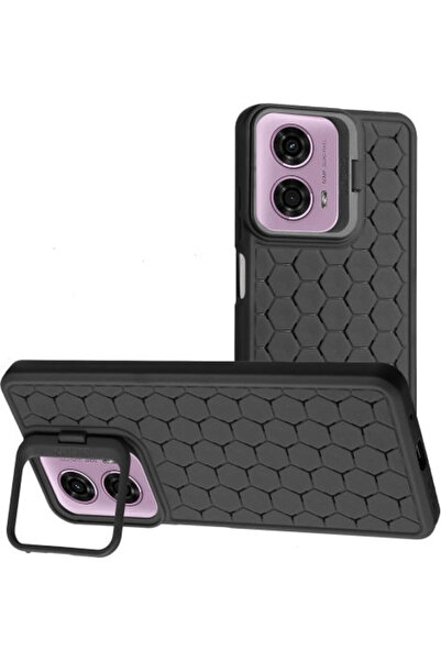 OEM Πίσω Κάλυμμα Σιλικόνης Μαύρο (Motorola Moto G24, G24 Power, G04, G04s, E1...