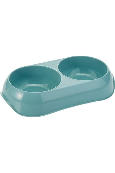 Moderna Double Gusto-Food Bowl 2X200Ml[Color - Blue]