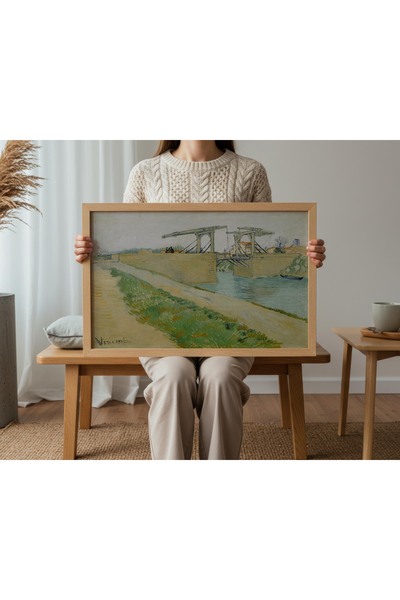 Pegziz Vincent van Gogh Tabloul Podul Rabatabil |   Poster artistic înrămat c...