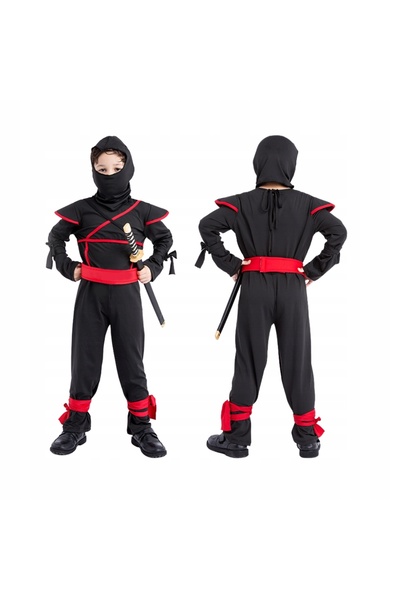 Korbi Set de costum de ninja pentru băieți – mărimea L