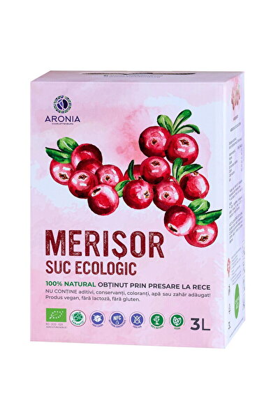 Aronia Charlottenburg Suc de Merisor /Bio 3L