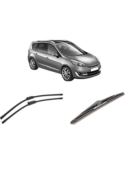 Bosch Set de 3 ștergătoare RENAULT GRAND SCENIC III (JZ0/1_) din 2009-2016, p...