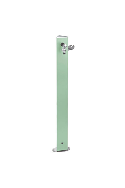 Colortap Coloană de apă triunghiulară cu talpă de grădină Colortap, verde salvie