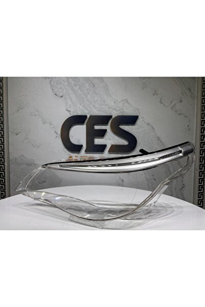CESAUTO BMW 5 SERİSİ E60 UYUMLU SOL FAR CAMI KAŞLI LEDLİ İTHAL SIFIR