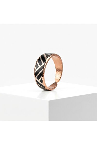Erol Bakır New Series 239 Bijouterie Ring 100% Handmade Copper