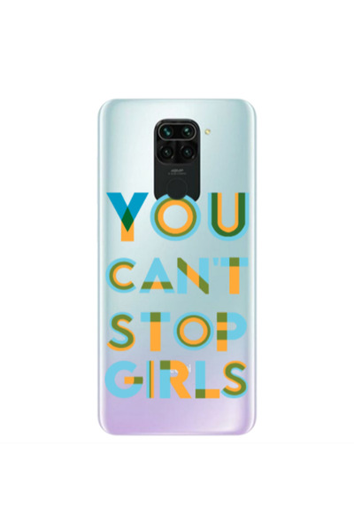 Other Xiaomi Redmi Note 9 You Cant Stop Girls Transparent Silicone TPU Θήκη