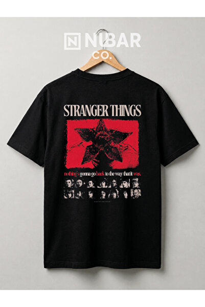 Grafftee Clothing STRANGER THINGS ΟΥΝΙΣΕΞ oversized Βαμβάκι LU ΜΠΛΟΥΖΑΚΙ