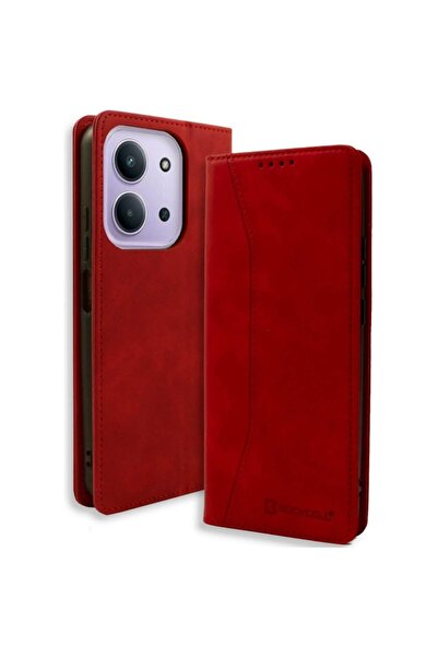 Bodycell Θήκη Xiaomi Redmi 15C 5G / Poco C85 5G Book Case Πορτοφόλι - Red