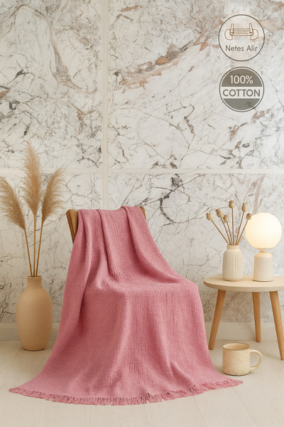 Tabu Home Muslină roz Pique – 4 straturi