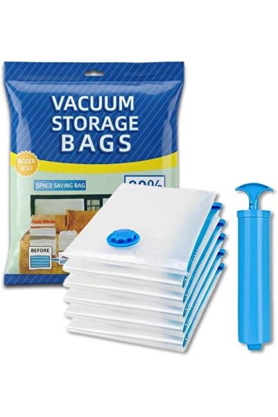 Moment 6 Pack Vacuum Storage Bags, Space Saver Bag With Suction Pump, Vacuum ...