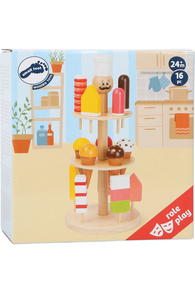 Small Foot Luigi Gelato Wooden Ice Cream Stand 11488