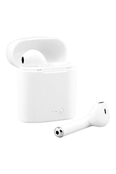 AK Bluetooth In-Ear Earphones With Charging Box White