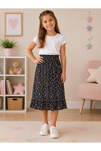 SANTRALBEBE Girl's Wrap Skirt
