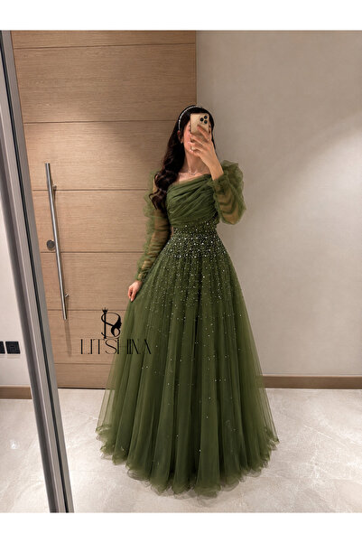 LITSHINA Evening & Prom Dress - Green - Maxi