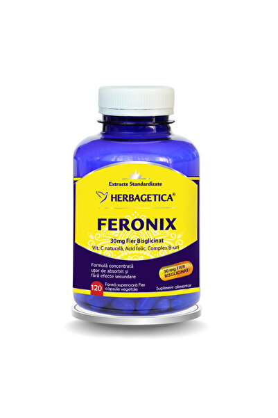 herbagetica Feronix (Fier Bisglicinat) 120Cps