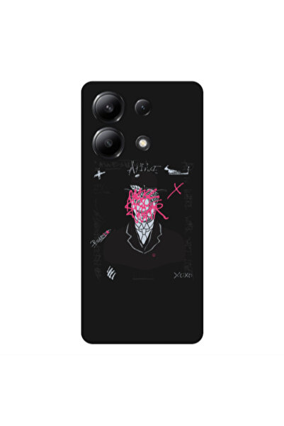 Other Xiaomi Redmi Note 13 4G Awes Black Colored Silicone TPU Θήκη