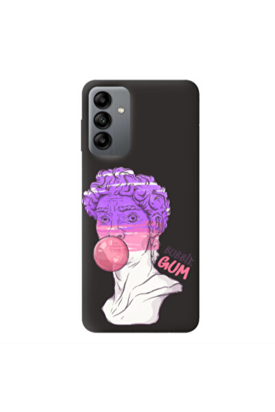 Other Samsung A04S Pin Bubble Black Colored Silicone TPU Θήκη