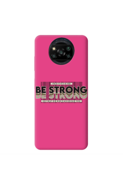 Other Xiaomi Poco X3 /X3 Pro Positivemind Fuchsia Colored Silicone TPU Θήκη