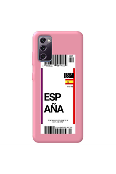 Other Samsung S20 FE Espana Arrival Pink Colored Silicone TPU Θήκη