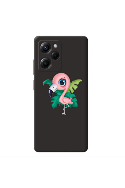 Other Xiaomi Poco X5 Pro Swan Black Colored Silicone TPU Θήκη