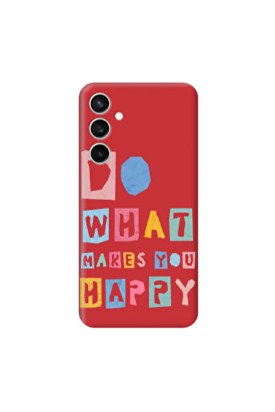 Other Samsung S24 Plus Do What Makes Red Colored Silicone TPU Θήκη