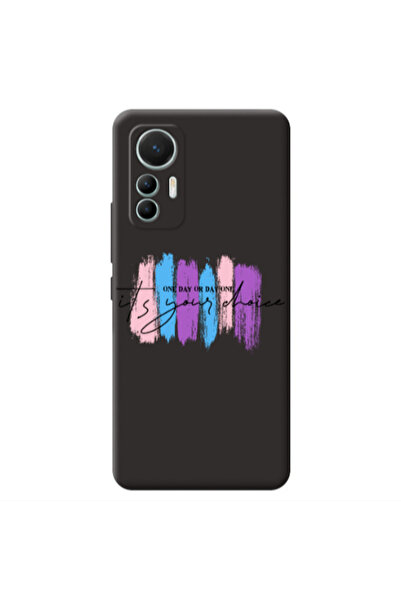 Other Xiaomi Mi 12 Lite One Day Or Day One Black Colored Silicone TPU Θήκη