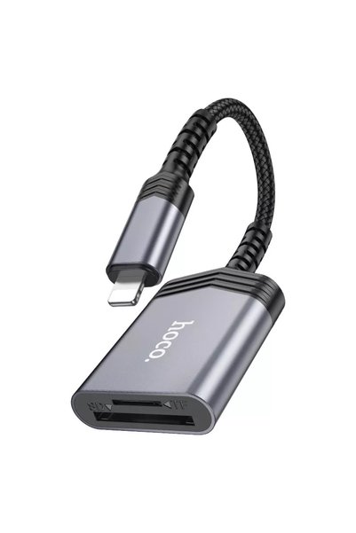 Hoco Card Reader Lightning Σε SD &amp; TF 480Mbps UA25