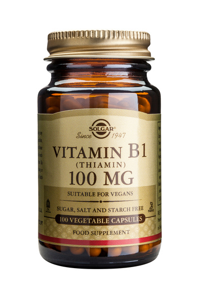 Solgar Vitamina B1 100mg 100cps vegetale (Tiamina)
