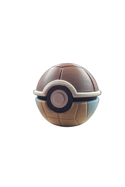 Eva Prints Figurina decorativa Squirtle PokéBall, model 3D, inspiratie Pokémo...