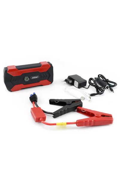 Andowl Εκκινητής Μπαταρίας - JUMP STARTER 15000mAh 600A με Φακό &amp; USB Q-D...
