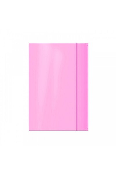MC Micostore Mapa carton Office Cover, plastifiata, cu elastic, A4, roz pal