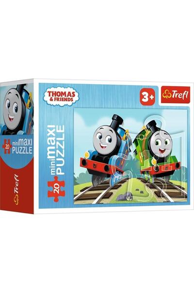 Trefl Puzzle, Trefl, Trenulete, 20 piese, Carton, Multicolor