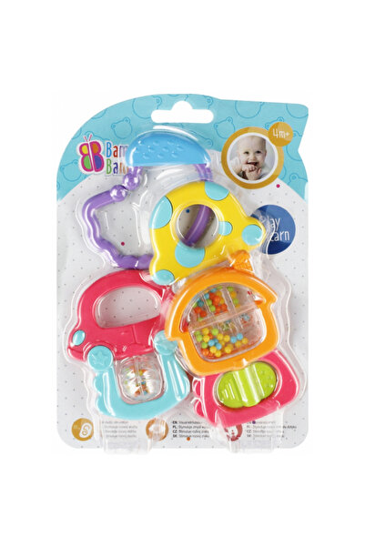 MC Micostore Jucarie bebelusi zornaitoare - set 4 forme - Bam Bam 515015, 4+ ...