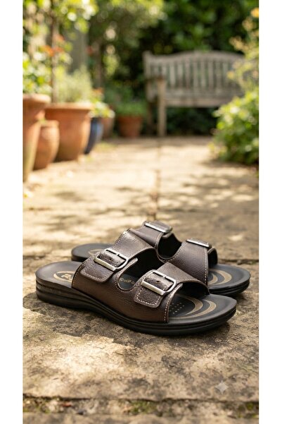 Moda Frato G9878 Papuci închisi pentru bărbați în 4 puncte, sandale, pantofi ...