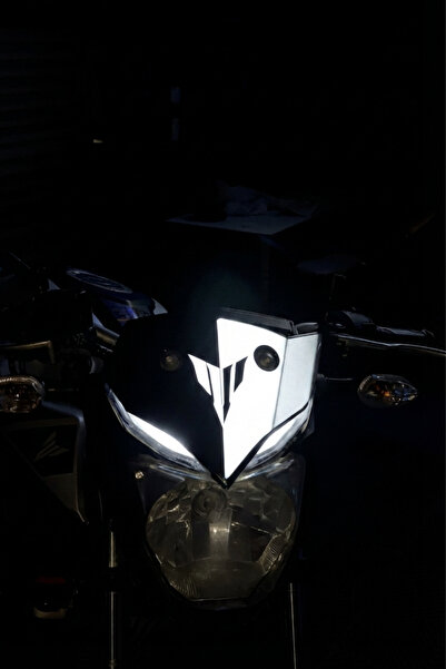 Banxtre Mt Logo Head Detail Reflective Sticker (Glows in Night Flash) for Yam...