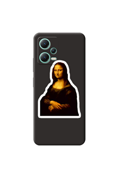 Other Xiaomi Redmi Note 12 Pro 5G Davinci Black Colored Silicone TPU Θήκη
