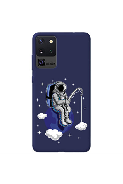 Other Samsung S20 Ultra Fishing space Dark blue Colored Silicone TPU Θήκη