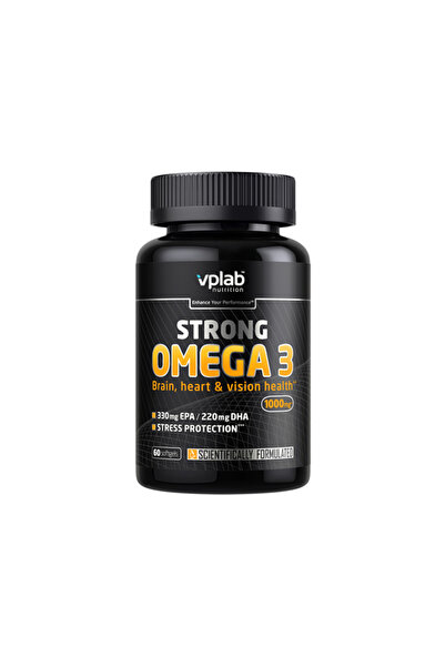 Vplab Omega 3 Puternic, Ulei de Pește Omega-3, 60 Capsule Moi