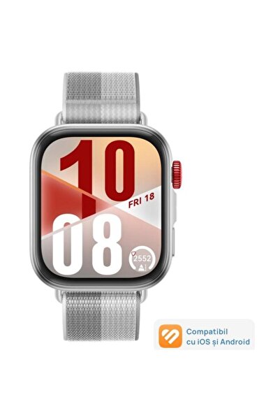 Huawei Smartwatch Watch Fit 4, AMOLED de 1.82 ", Bluetooth, 5 ATM, Curea text...