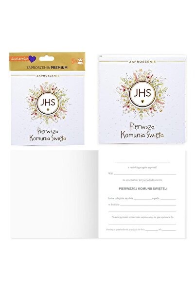 OEM Invitații Kukartka pentru Prima Impartiere Passion Moments PMZ-132 (5 buc.)
