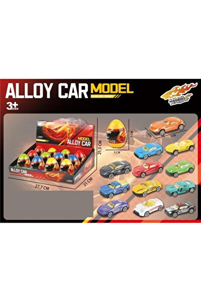 OEM Masinuta metalica Merkpol Alloy Car Model, surpriza in ou, cutie colectio...