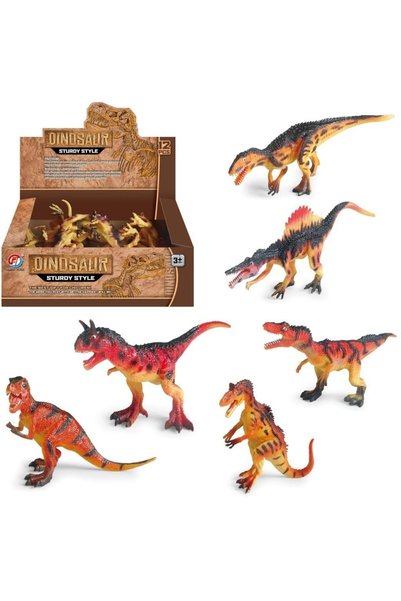 OEM Set figurine dinozauri Trifox Dinozauri MIX, set jucarii din vinil, cutie...
