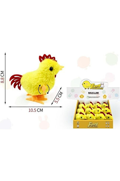 OEM Merkpol gaina de plus cu mecanism, jucarie saritoare 72x78 mm