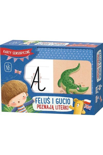 OEM Cărți senzoriale Felus si Gucio – Învățarea literelor pentru copii de la ...