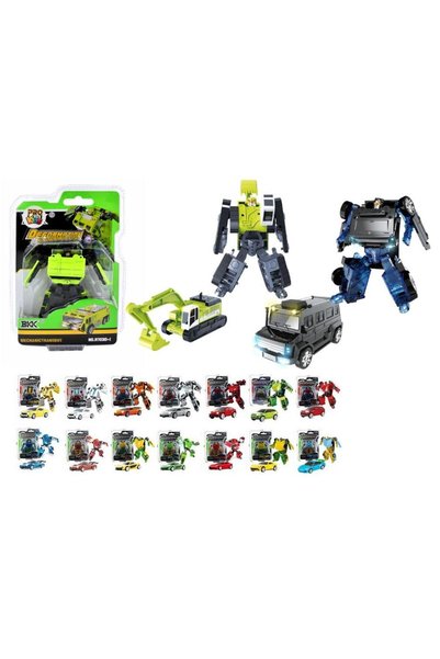 OEM Robot Metalic Deformabil Pro pentru Copii - Vehicul Transformabil 6+