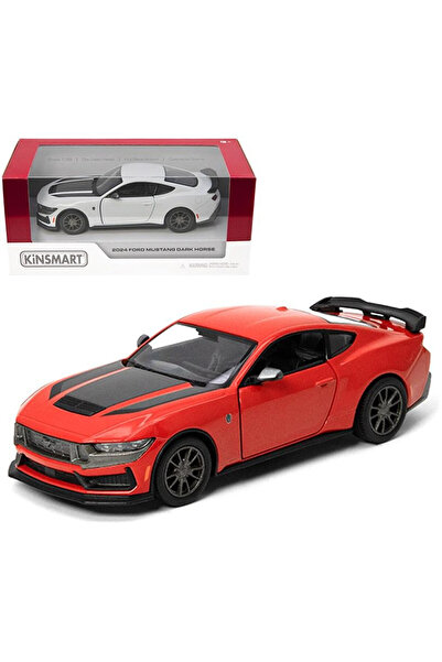 Kinsmart Model Ford Mustang Dark Horse metalizat 1:38 cu mecanism pull-back, ...
