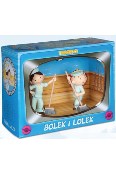 OEM Figurine Tisso Toys Bolek si Lolek marinar set 2 multicolor 15x19cm
